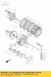 Qui puoi ordinare asta, spingere 1 da Yamaha , con numero parte 3C1E63561000: