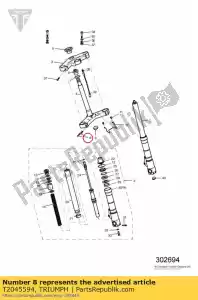 triumph T2045594 kit ricambi, viti a testa cilindrica - Il fondo