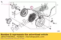 28407HN5M01, Honda, corda, arranque de recuo honda trx350fe fourtrax rancher 4x4 es trx250tm trx250tm1 350 250 , Novo