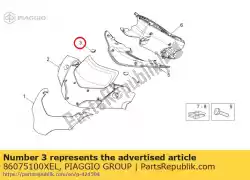 Here you can order the right dashboard plug. Grey from Piaggio Group, with part number 86075100XEL: