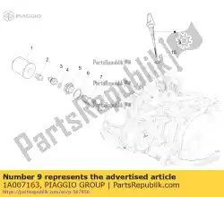 Here you can order the ? Lstandstab from Piaggio Group, with part number 1A007163: