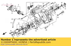 Here you can order the no description available at the moment from Honda, with part number 11300HP5600: