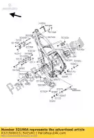 K321900015, Suzuki, motor de soporte, suzuki rm z 250 2004 2005 2006, Nuevo