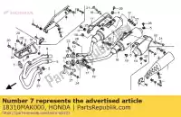 18310MAK000, Honda, no hay descripción disponible en este momento honda slr 650 1997 1998, Nuevo