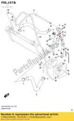 connector, cil van Suzuki, met onderdeel nummer 1786108J00, bestel je hier online: