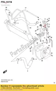 suzuki 1786108J00 connector, cil - Onderkant