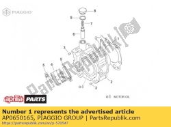 Aprilia AP0650165, Pakking, OEM: Aprilia AP0650165