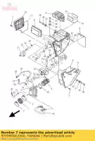 9770M5002500, Yamaha, parafuso, batendo yamaha xt 660 2004 2005 2006 2007 2008 2009 2010 2011 2014, Novo