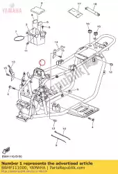 Aqui você pode pedir o frame comp. Em Yamaha , com o número da peça BW4F111000: