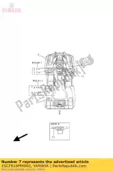 Tutaj możesz zamówić etykieta, opona ostrzegawcza i obci?? Enie od Yamaha , z numerem części 1SCF816MM000: