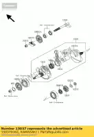 130370082, Kawasaki, albero a gomiti, lh kawasaki kfx450r 450 , Nuovo