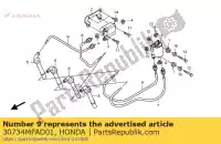 30734MFAD01, Honda, cordon haute tension (4) honda cbf 1000 2006 2007 2008 2009 2010, Nouveau