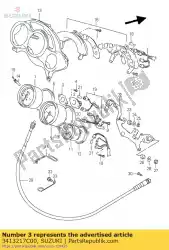 Qui puoi ordinare guarnizione da Suzuki , con numero parte 3413217C00: