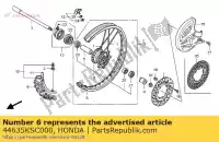 44635KSC000, Honda, hub sub assy., fr. honda crf  r x l m crf250x crf450x 250 450 , Nieuw