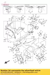 Qui puoi ordinare emblema da Yamaha , con numero parte 2CR283280000: