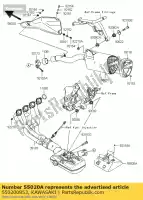 550200853, Kawasaki, guard,chamber kawasaki klz versys a 1000 , New