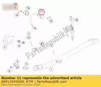 60411045000, KTM, side stand sensor husqvarna ktm  adventure duke super adventure super duke 690 701 1050 1090 1290 2015 2016 2017 2018 2019 2020 2021, New