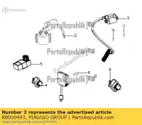 RB000443, Piaggio Group, starter relay aprilia derbi etx lbmetx10 lbmetx20 lbmstx10 lbmstx20 150 2014 2016 2017 2018 2019, New