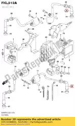 Here you can order the cap assy,spark from Suzuki, with part number 3351038B00: