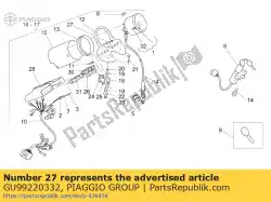 Tutaj możesz zamówić wkr? T od Piaggio Group , z numerem części GU99220332: