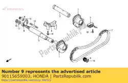 Qui puoi ordinare dado, autobloccante, 8mm (clinch) da Honda , con numero parte 90115659003: