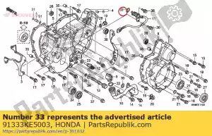 honda 91333KE5003 oring, 17.0x2.5(arai) - Bottom side