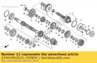 23491MS2610, Honda, nenhuma descrição disponível no momento honda cbr 1000 1989 1990 1991 1992 1993 1994 1995 1996 1997 1998 1999, Novo