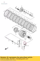 2327141G00, Suzuki, Arm, koppeling loslaten suzuki gsx r gsx s 1000 2005 2006 2016, Nieuw