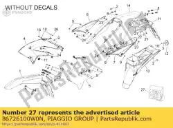 Tutaj możesz zamówić zestaw ozdób od Piaggio Group , z numerem części 86726100W0N: