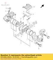 6910832B00, Suzuki, joint, piston suzuki gs gsf gsx gsx r rf rgv 250 400 500 600 750 900 1100 1989 1992 1993 1994 1995 1996, Nouveau