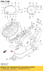 Aqui você pode pedir o almofada, motor em Suzuki , com o número da peça 1138239G00: