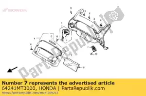 honda 64241MT3000 panneau, réglage du bouton de réglage des phares - La partie au fond