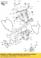 110651300, Kawasaki, 01 dop, generatordeksel kawasaki  230 2020 2021, Nieuw