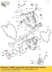 Here you can order the 01 cap,generator cover from Kawasaki, with part number 110651300: