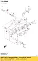 6121116G00, Suzuki, eje, rr swgarm suzuki  gsx gsx r sv 600 750 1000 1300 2003 2004 2005 2006 2007 2008 2009 2010 2011 2012 2014 2015 2016 2017 2018 2019, Nuevo