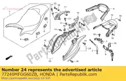 Tutaj możesz zamówić ustaw ilust * typ2 * od Honda , z numerem części 77240MFGG60ZB: