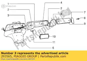 Piaggio Group 293565 arnés de cable - Lado inferior