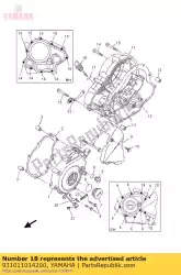 oliekeerring (2fj) van Yamaha, met onderdeel nummer 931011014200, bestel je hier online: