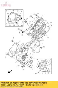 yamaha 931011014200 oliekeerring (2fj) - Onderkant