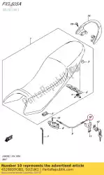 Aqui você pode pedir o guia, trava do assento em Suzuki , com o número da peça 4528809GB0:
