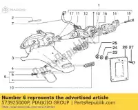 573925000P, Piaggio Group, Paraspruzzi gilera runner 50 125 180 1998, Nuovo