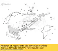 890421, Piaggio Group, Guardia aprilia  dorsoduro zd4kb000 zd4kbu00 zd4sm000, zd4sma00, zd4smc00, zd4smc01 750 900 2008 2009 2010 2011 2015 2016 2017 2018 2019 2020 2021, Nuevo