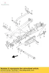 Qui puoi ordinare spacer, rr swgar da Suzuki , con numero parte 6125212F00: