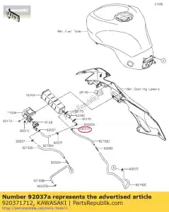 kawasaki 920371712 zacisk kx80-g1 - Dół