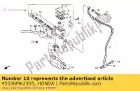 45530MK2305, Honda, zestaw cylindrów, master honda xr 250 600 1988 1989 1990 1991 1992 1993 1994 1995 1996 1997 1998, Nowy