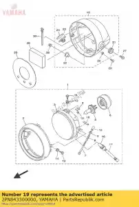 yamaha 2PN843300000 body assy - Dół