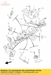 Tutaj możesz zamówić róg od Yamaha , z numerem części 3D8833710000: