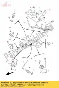 yamaha 3D8833710000 róg - Dół