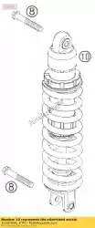 Aqui você pode pedir o monoshock 250-525 exc, mxc 05 em KTM , com o número da peça 12187A06: