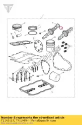 Here you can order the camshaft assy inlet bb from Triumph, with part number T1143117: